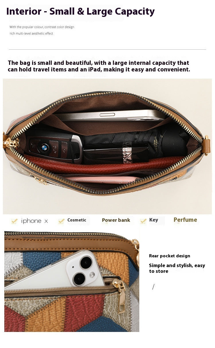 Bohemian Crossbody Bag Niche Ethnic Design Female