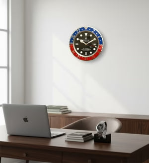 Rolex-Inspired GMT Wall Clock -