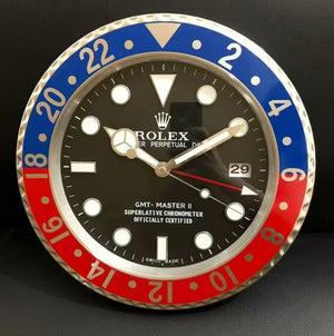 Rolex-Inspired GMT Wall Clock