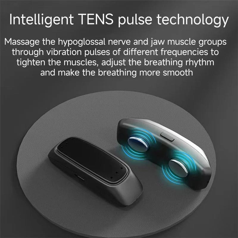 Smart Anti-Snoring Device – EMS Pulse Sleep Aid